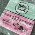 שקיות פולי ביגוד ממוחזר שקוף grs polybag שקופות